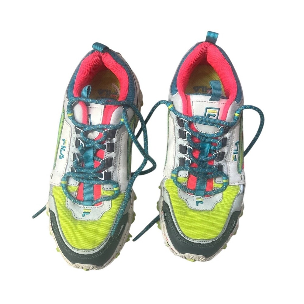 Fila Oakmont TR Women's Trail Sneakers Multicolor Chunky Lug Sole Lace-Up